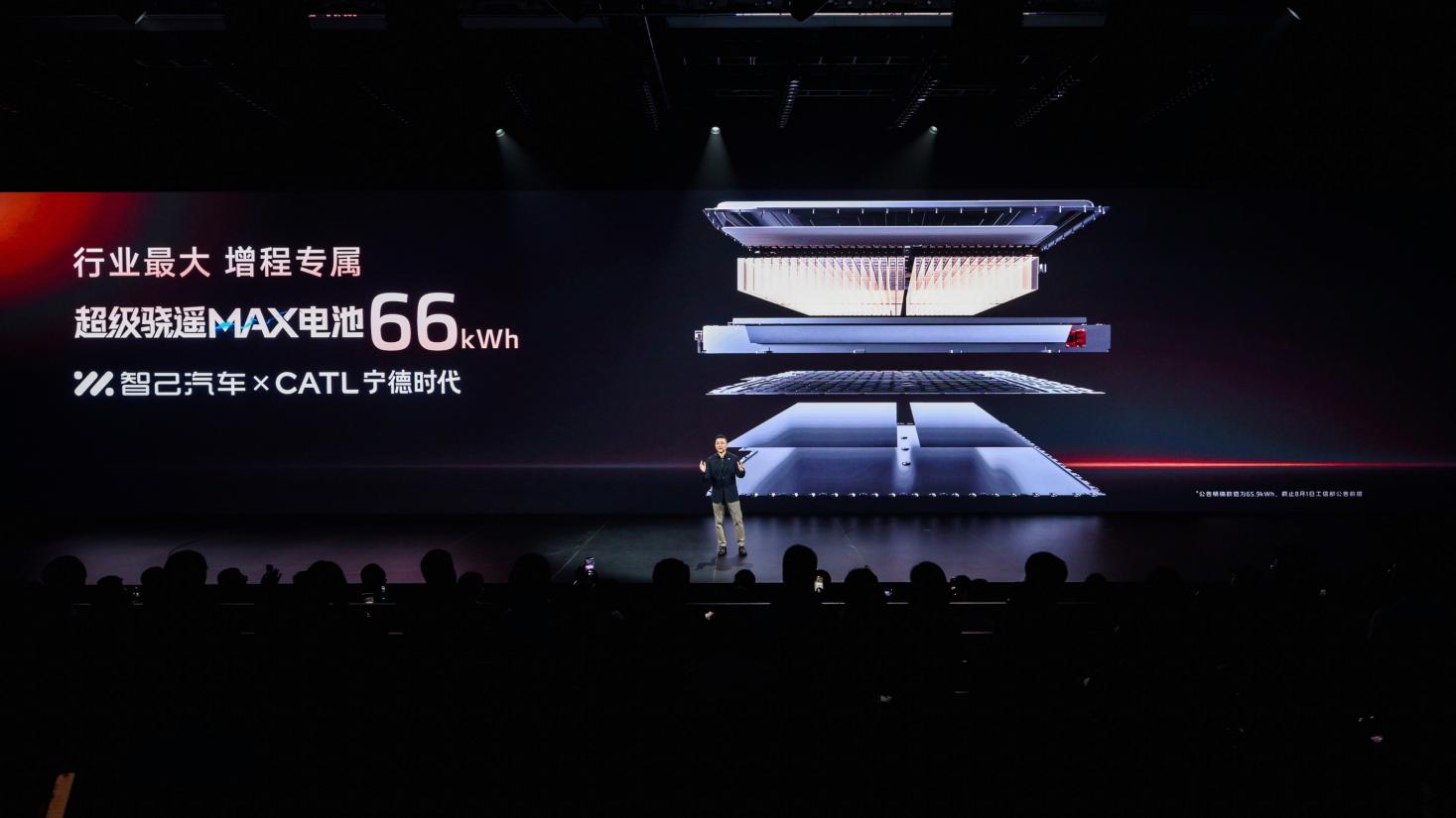 新一代智己LS6搭载行业最大66kWh超级骁遥MAX电池