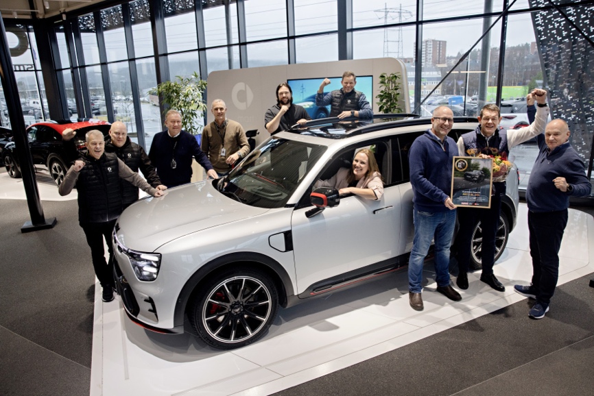 smart 荣获 2026 年挪威年度最佳车型第五名 - 图片来源：Kristian Ridder-Nielsen