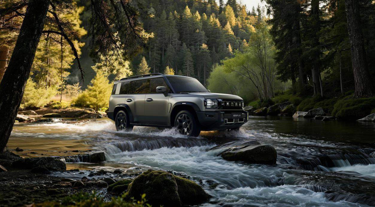 旅行者PLUS_场景图_单车路跑涉水_预览图